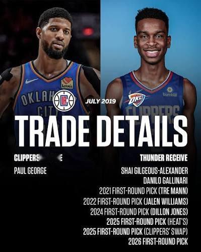 现在的雷霆  快船可以说是功不可没 