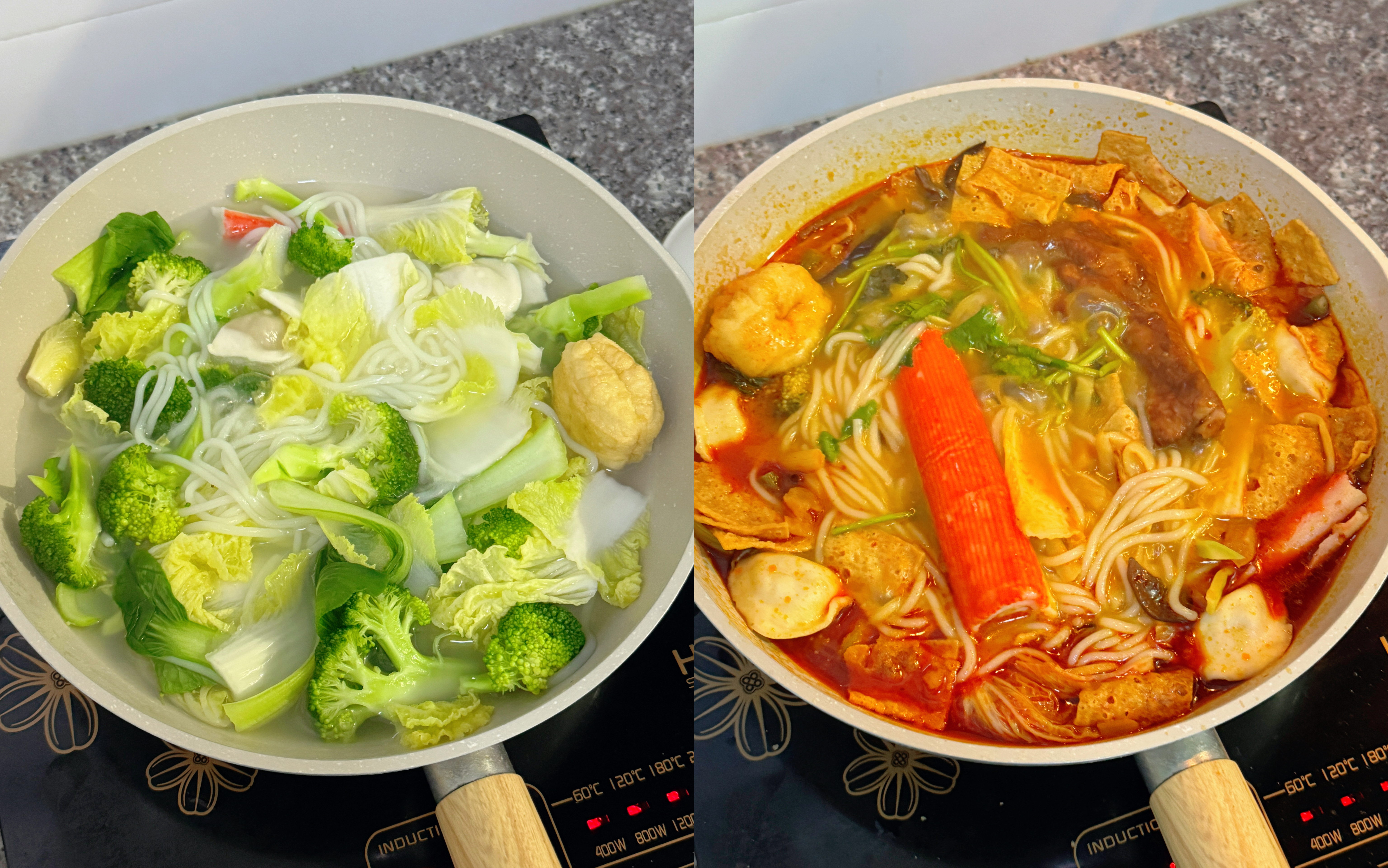 素颜VS全妆饼不吃狗别吃了
