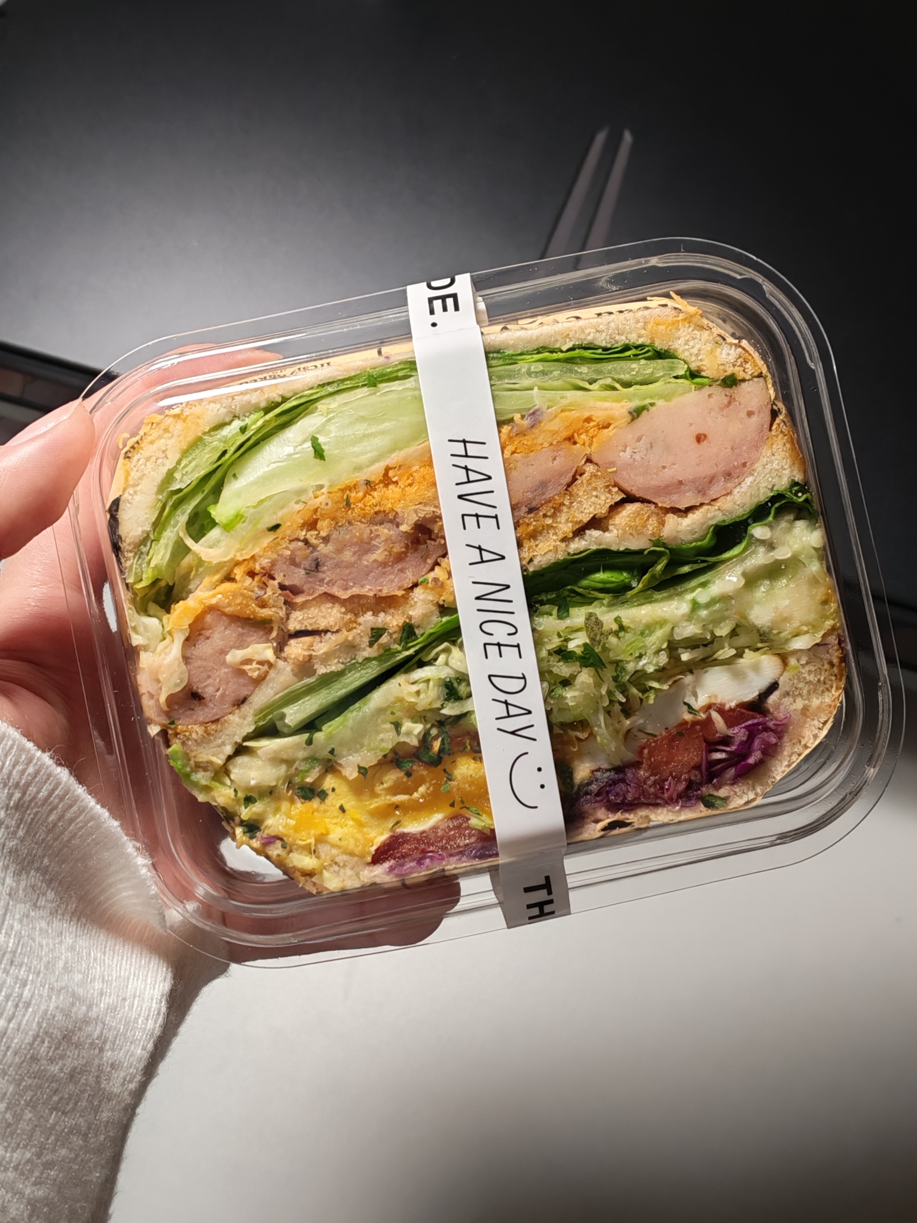 好喜欢这个三明治😆 