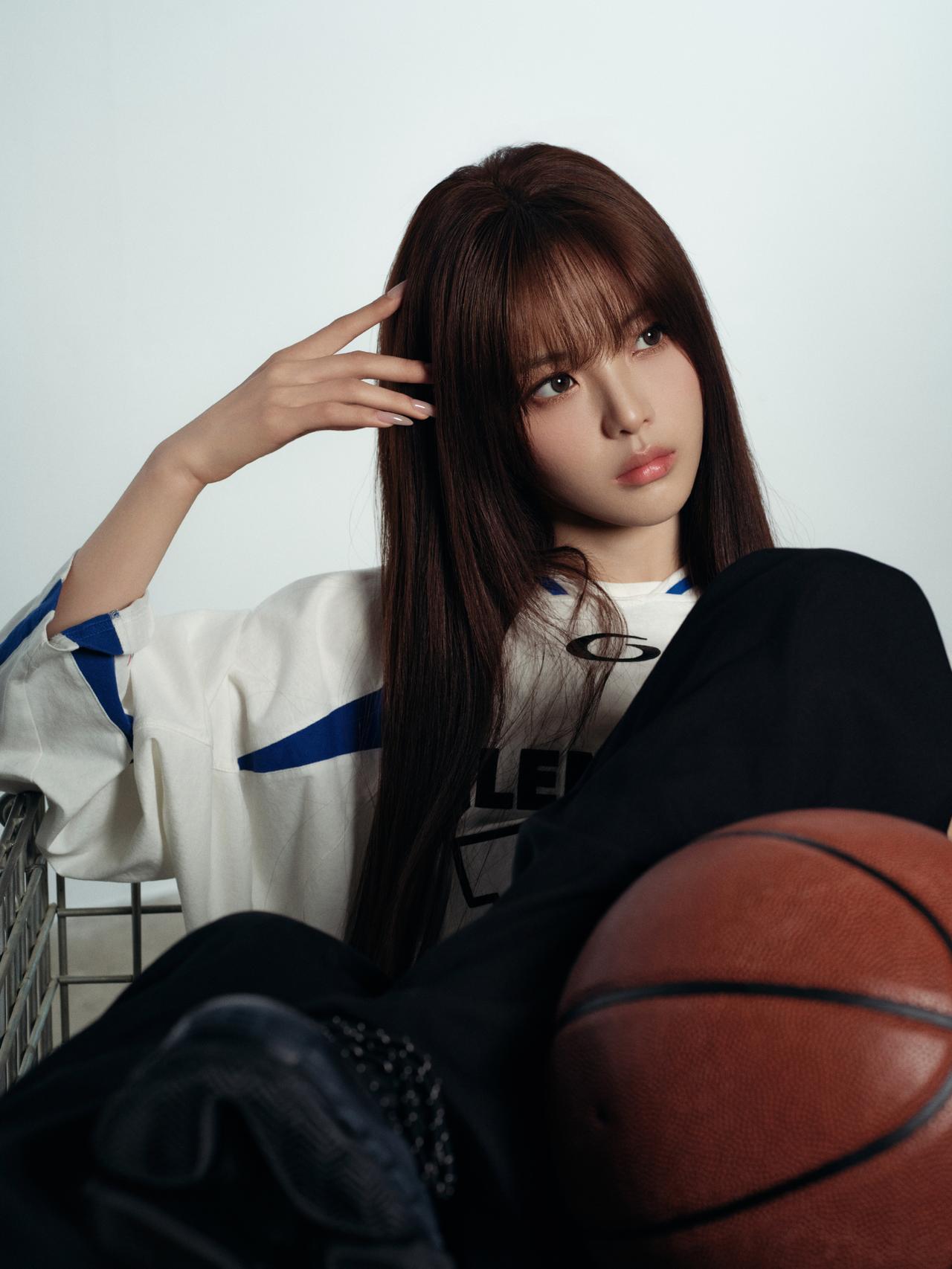 青春洋溢的少女，篮球与时尚的碰撞！