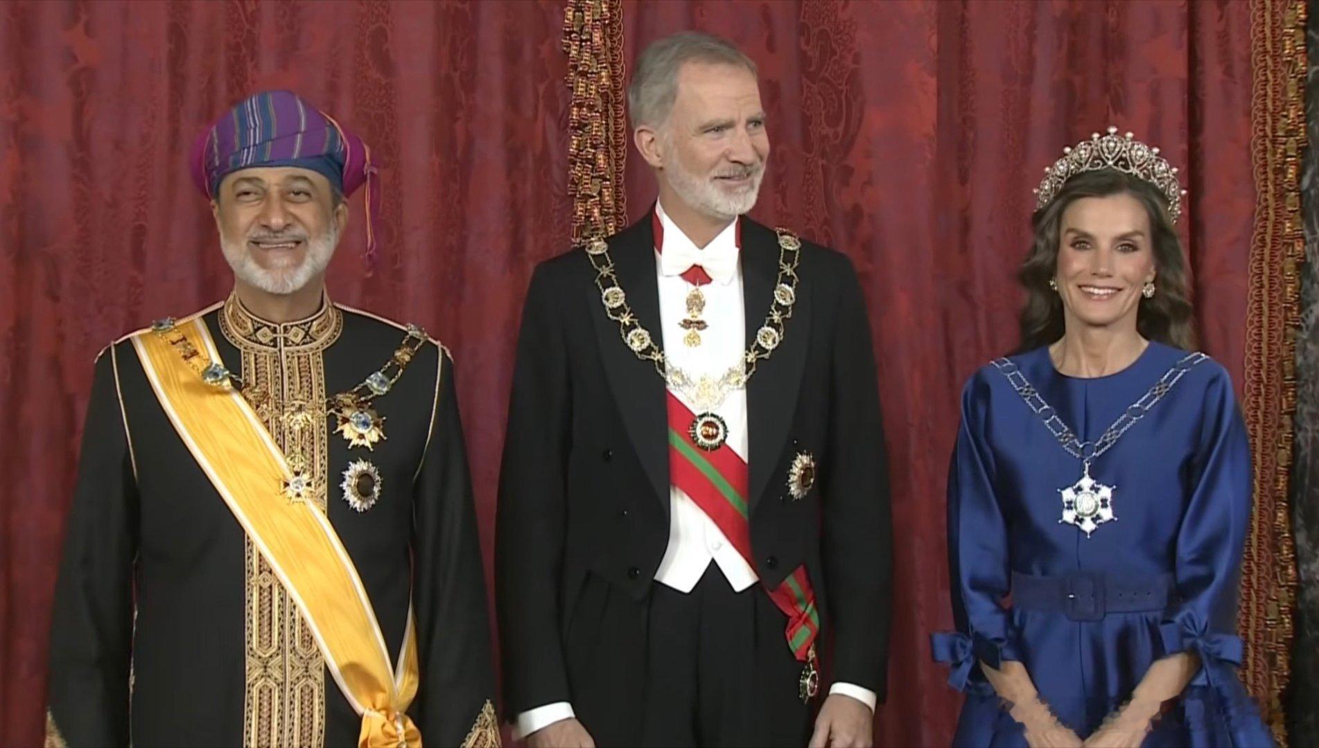 新闻 2025.11.4 阿曼国事访问西班牙Day 1晚宴部分抢先看，小莱的长礼