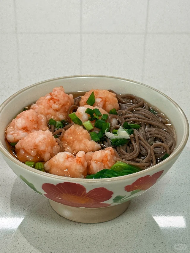 今天吃什么🥢🥢清汤荞麦面（附做法）