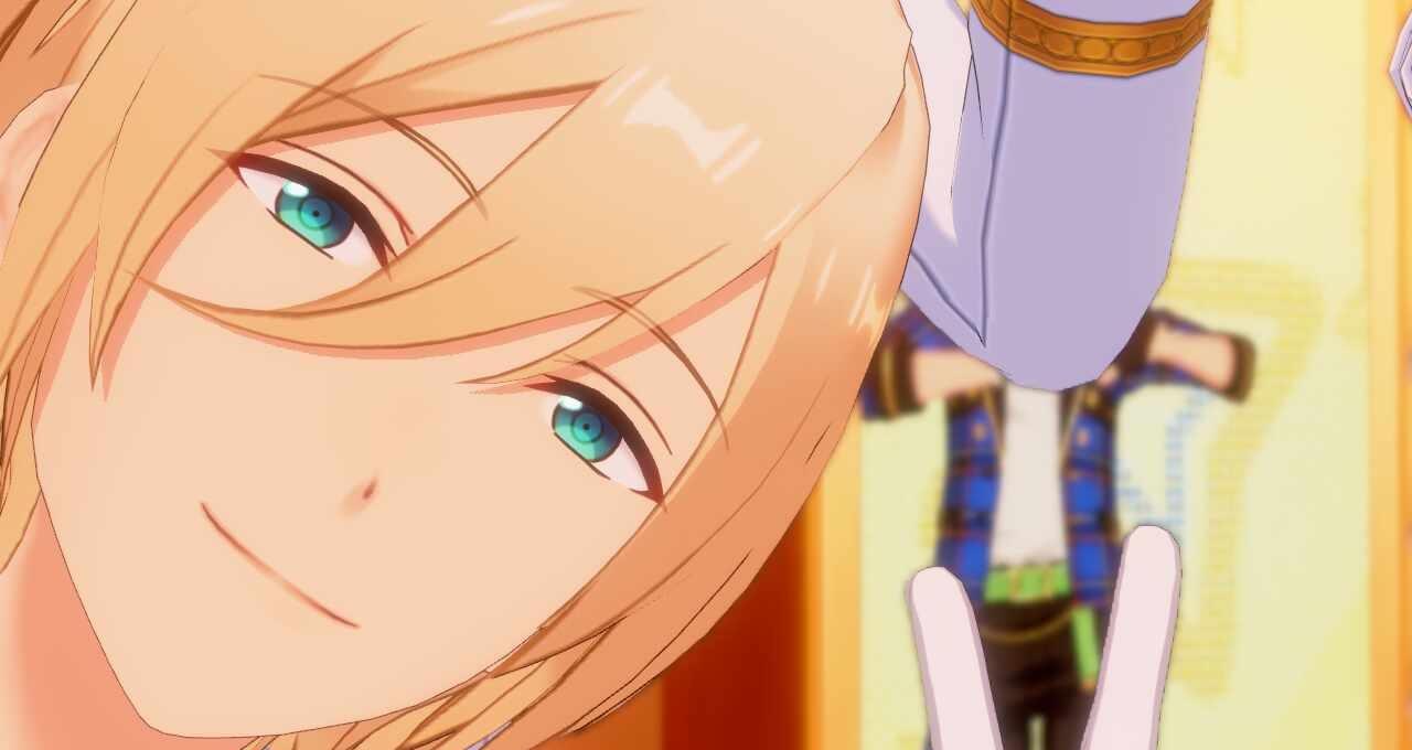 好怪……再看一眼……
好奇怪！
再看一眼
更奇怪了！
es 偶像梦幻祭
