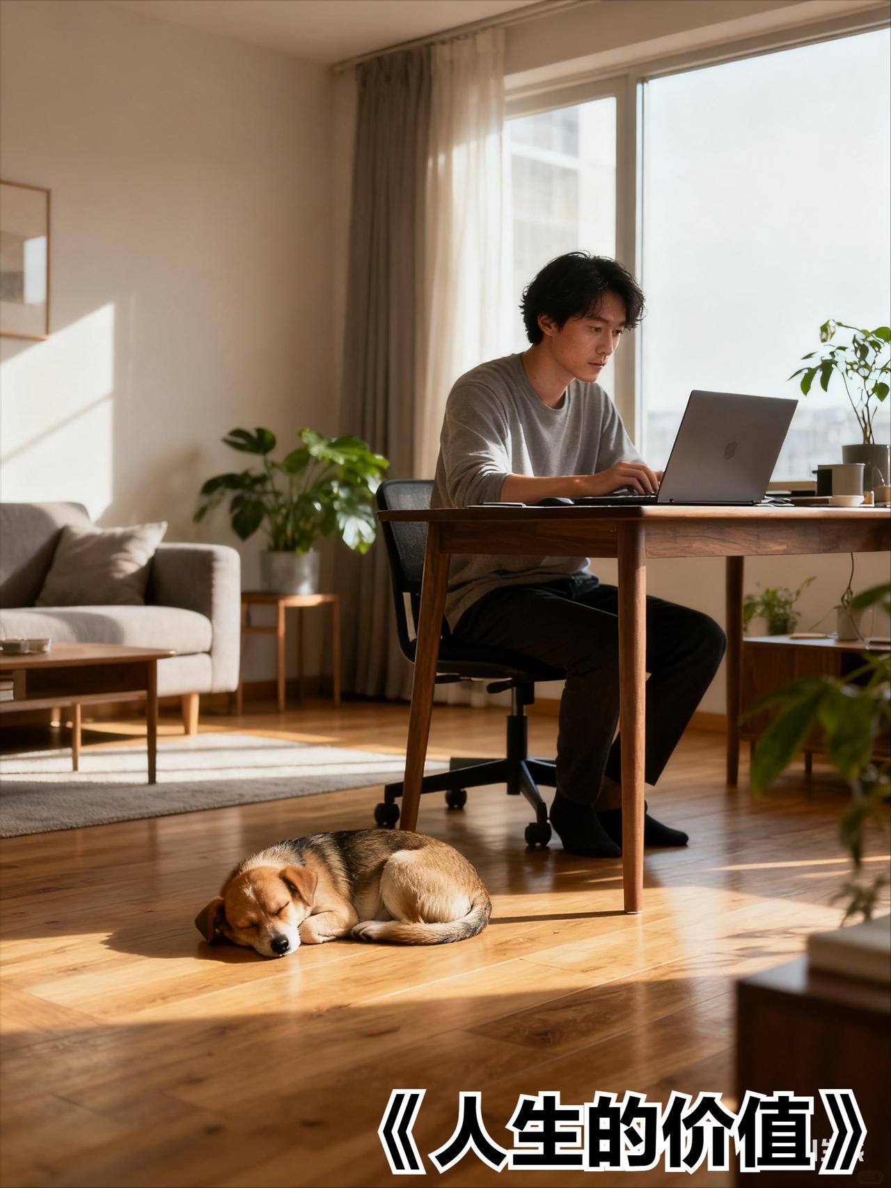 一位独居的青年说：
“谁也别劝我结婚生子，那才是最亏本的买卖。付出半生心血，养大