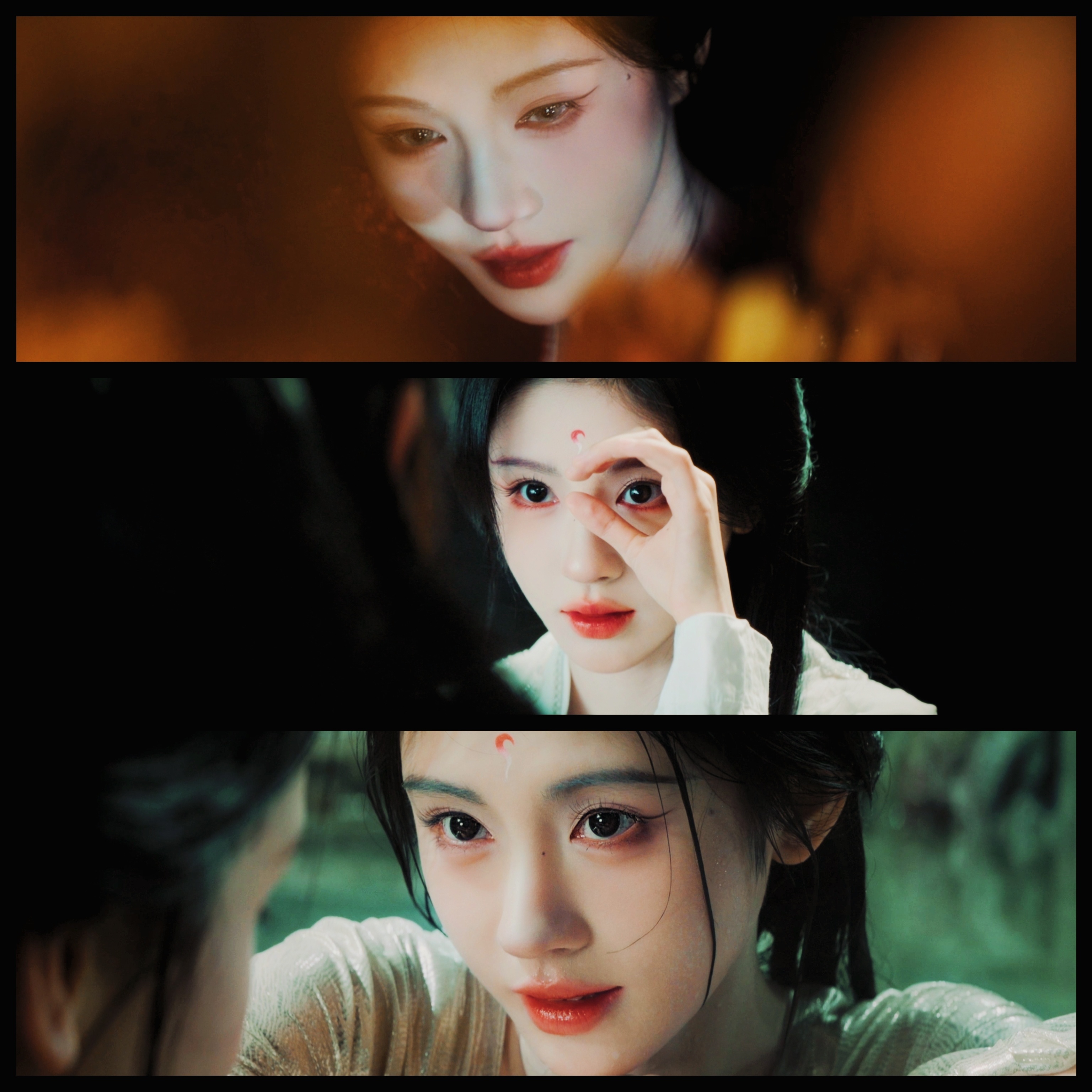 此女完全魅魔来的眼睛看到露芜衣的每一秒时间都仿佛自动开启了升格月鳞绮纪OST冰湖