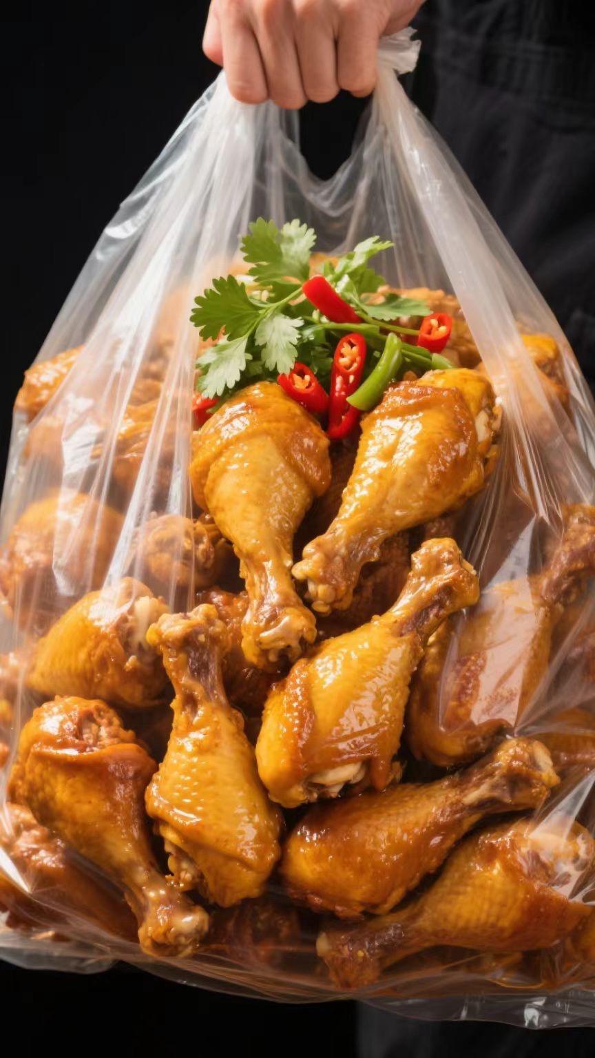 太过瘾了！这个香辣鸭小腿严选优质部位，红棕外皮裹满辛香调料，油润光泽挑...