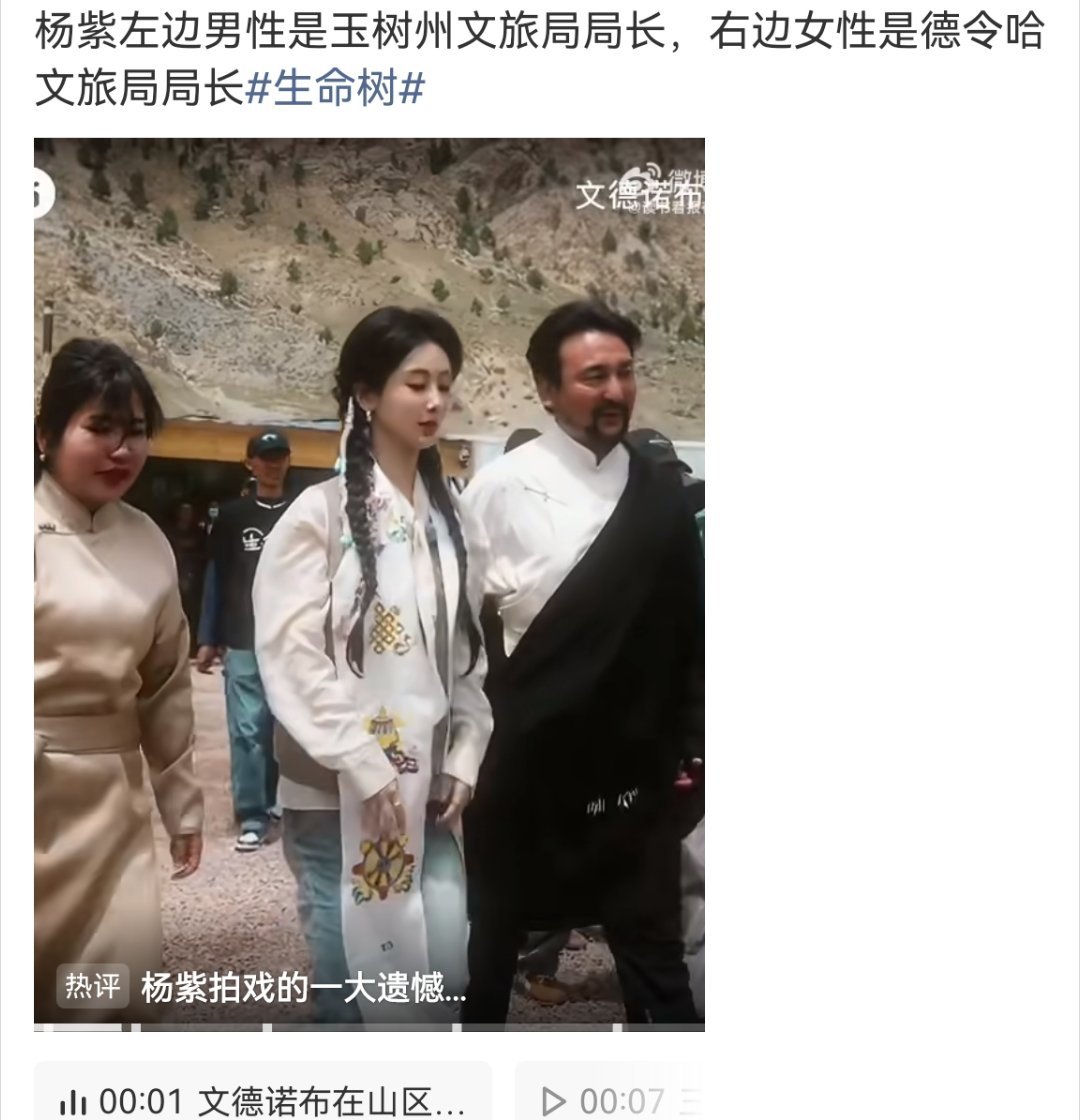 杨紫左边男士是开云集团2025年9月新上任CEO，杨紫右边女士宝曼兰朵CEO紫丝