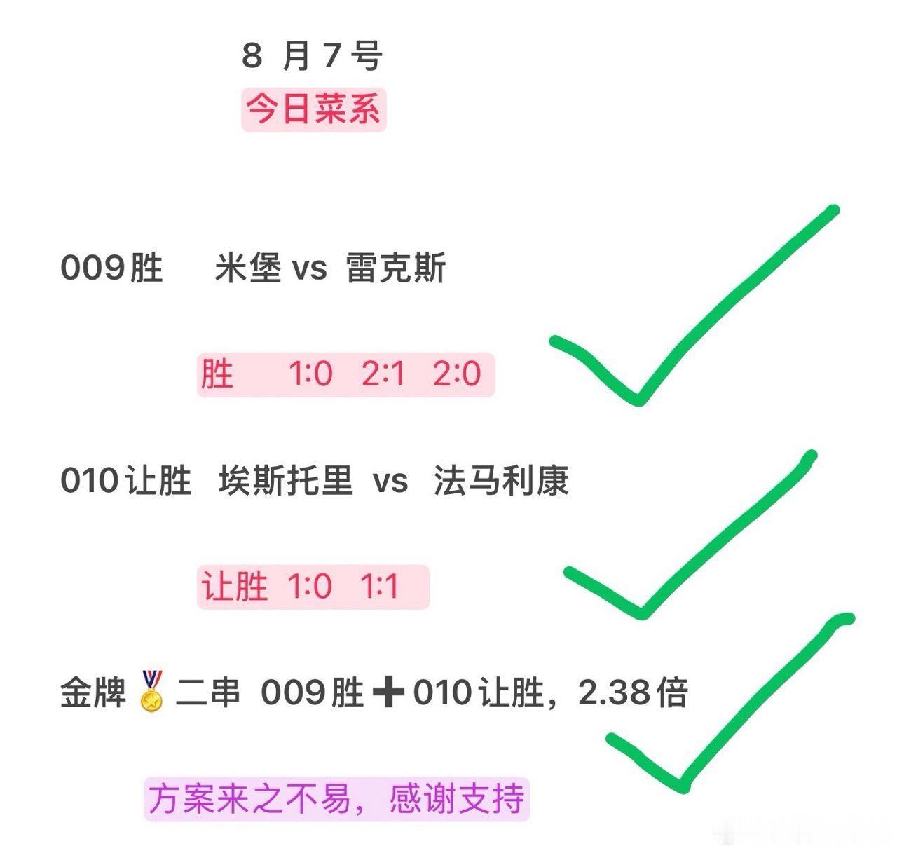 昨日晚场全部拿下 dou来足球季 全部拿下 比分命中最近状态爆棚 兄弟们跟紧大部