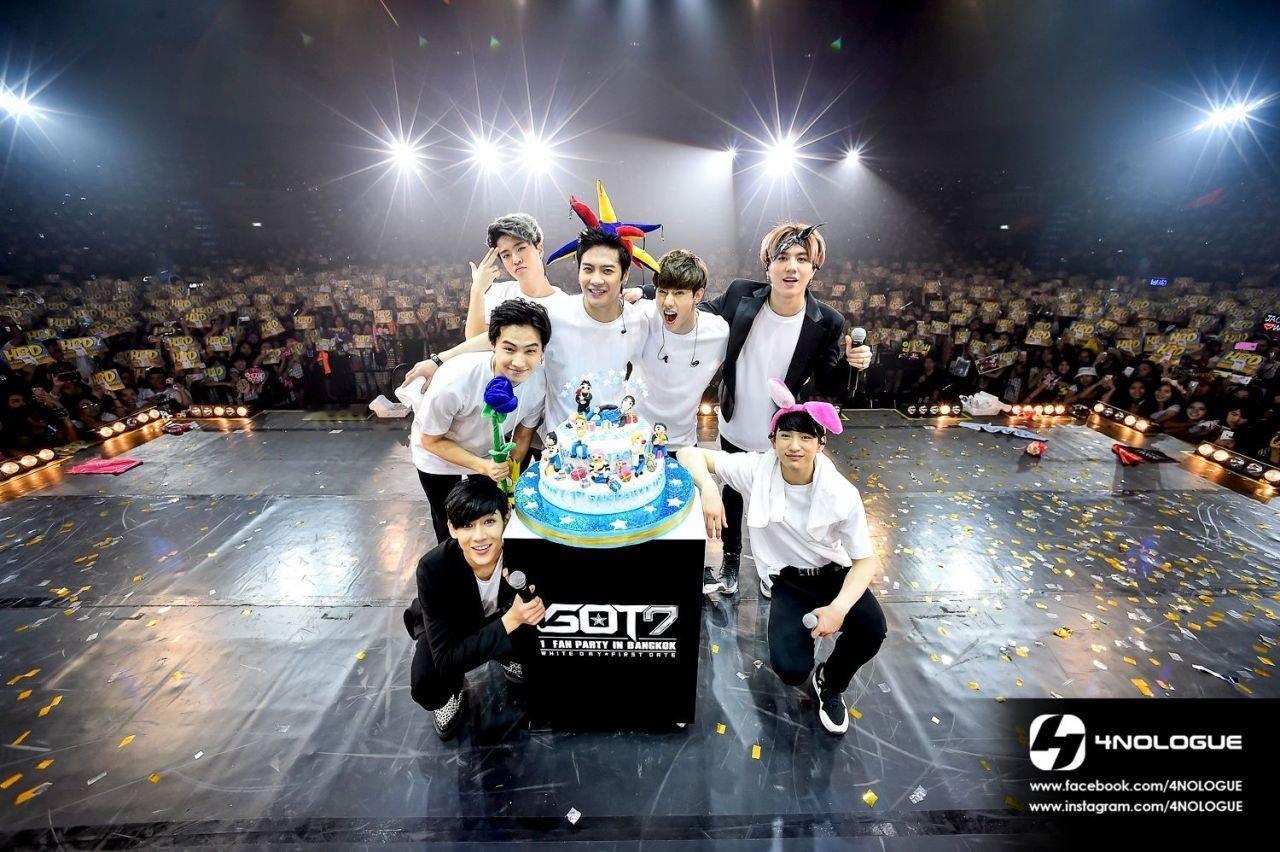 GOT7[超话]GOT7考古 GOT7 150314 1st Fan Party