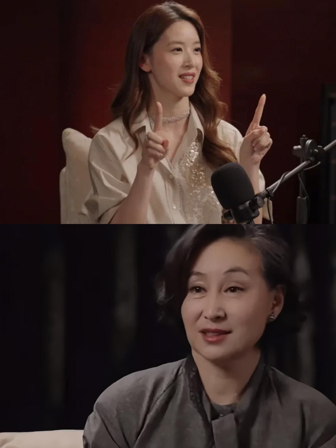 章泽天怎么回事，
年初访问刘嘉玲翻车，
还以为会收手，没想到，这次又访问了个大咖