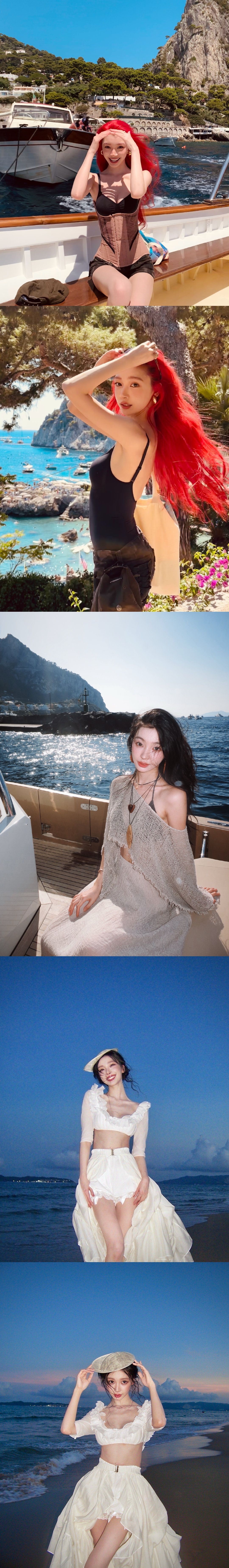 感觉易梦玲就是很夏天的女人 