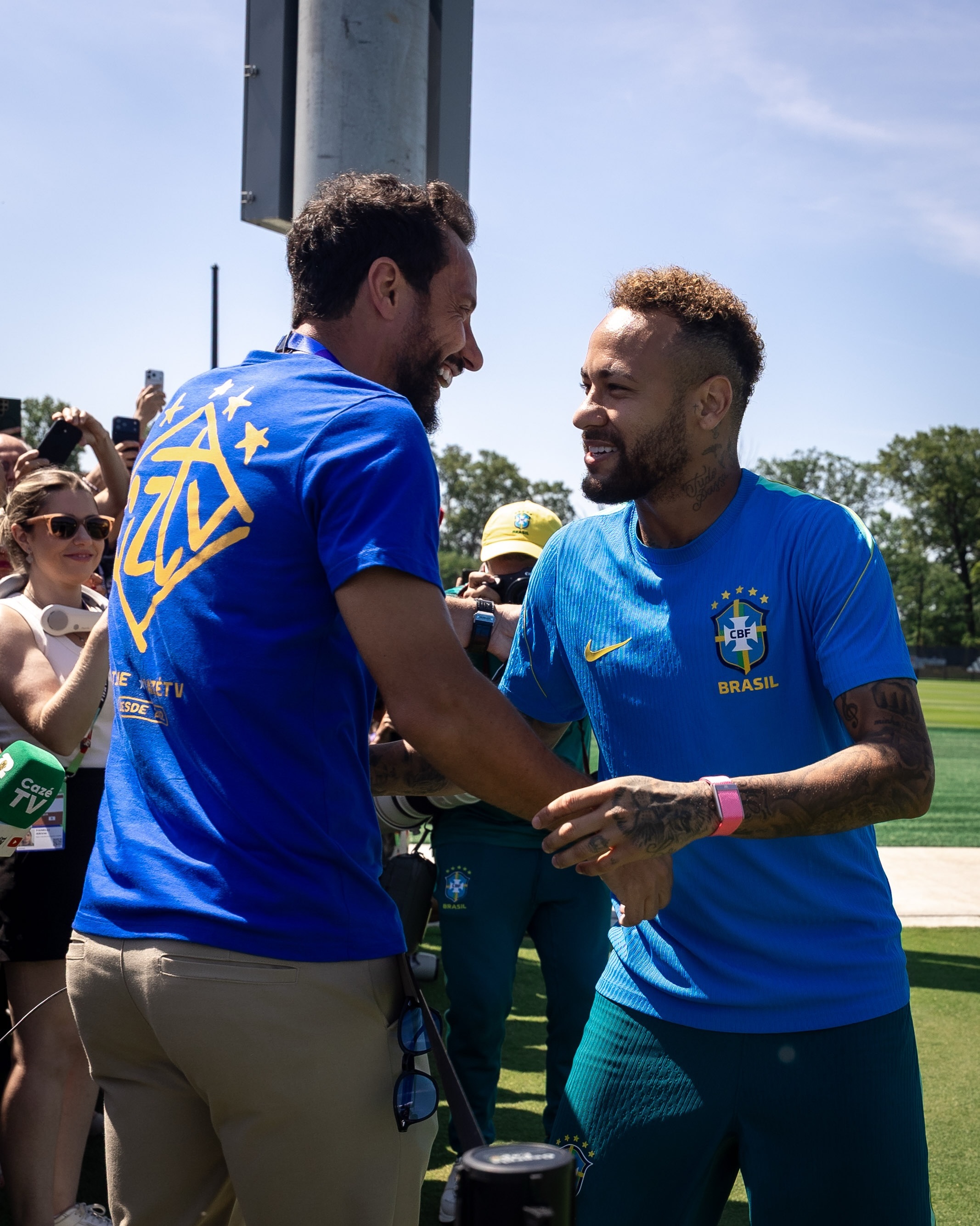 neymar 老友相见内马尔