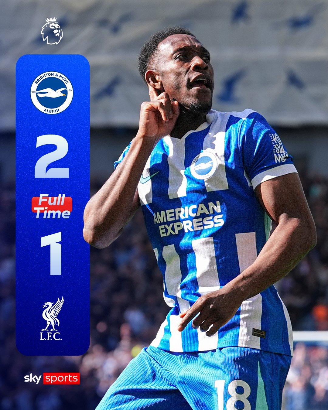 【老妖维尔贝克】英超第31轮，布莱顿2-1击败切尔西，35岁的维尔贝克梅开二度，