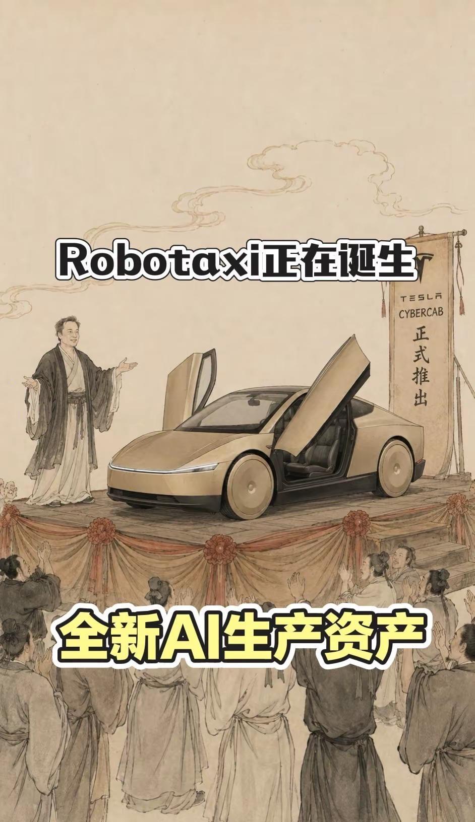 Physical AI重大判断。为什么Robotaxi可能跑在人形机器人前面？ 