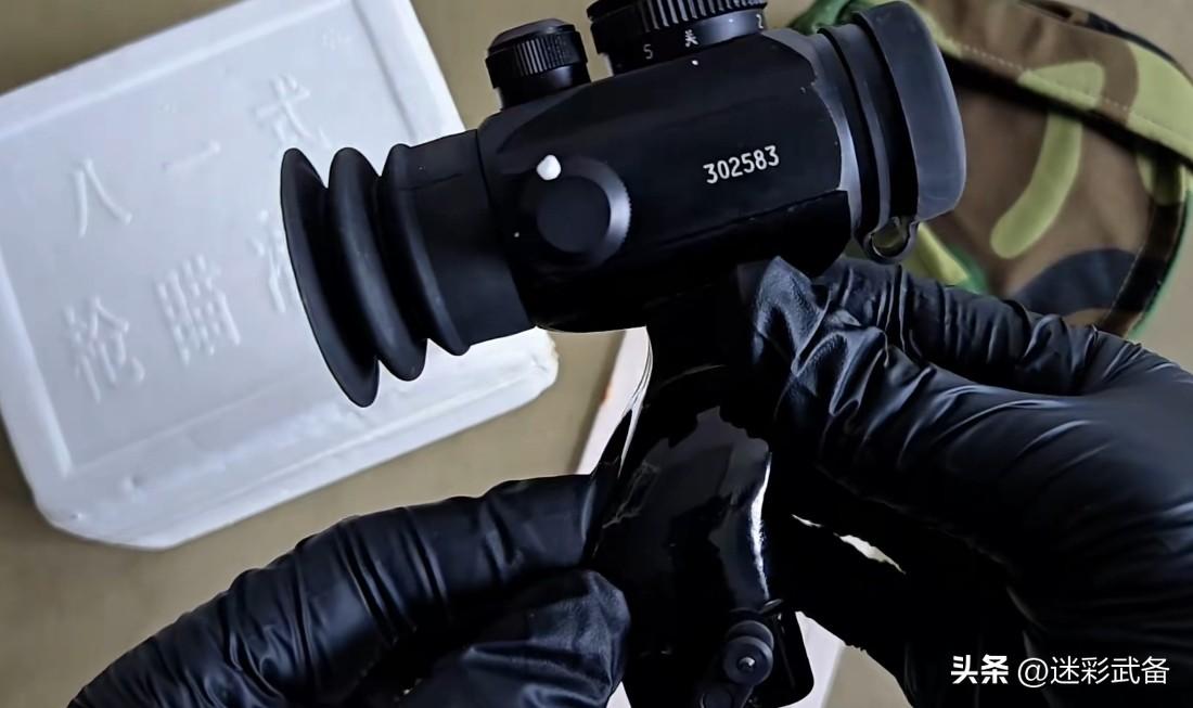 国产轻武器装备附件失败案例，八一式自动步枪光学瞄准镜！
        这是一款