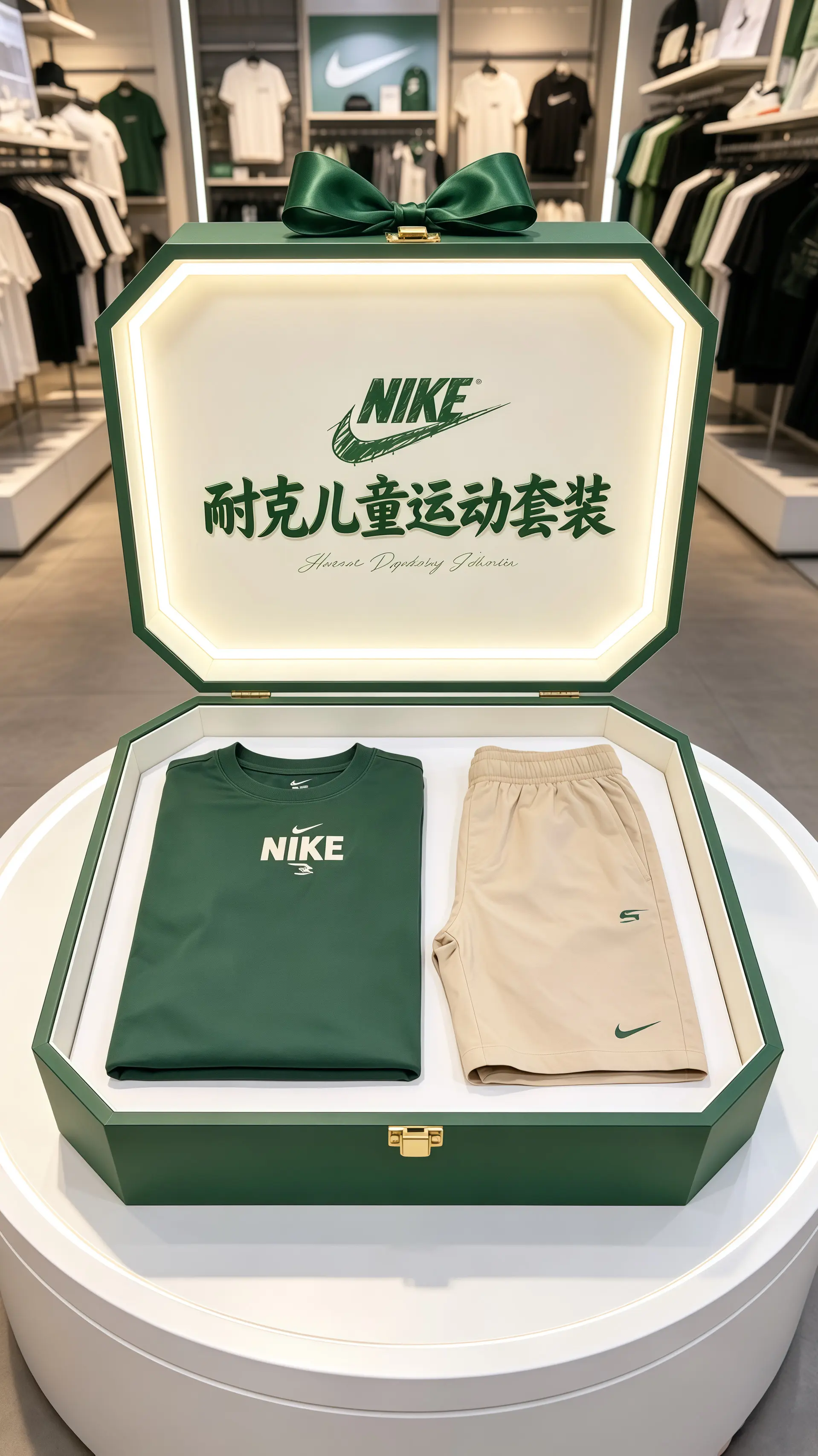 nike儿童运动套装 送给儿子的礼物 耐克kids 儿童运动T恤 ni...