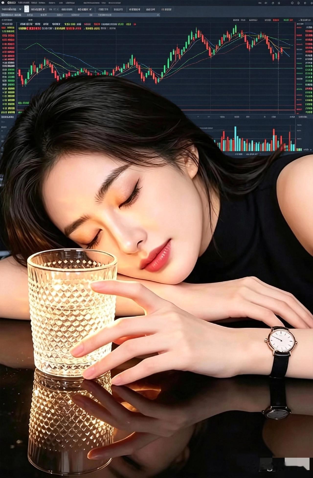 “姐，我炒股亏惨了！”半夜十二点，闺蜜小美的语音轰炸过来。

我敷着面膜翻白眼：