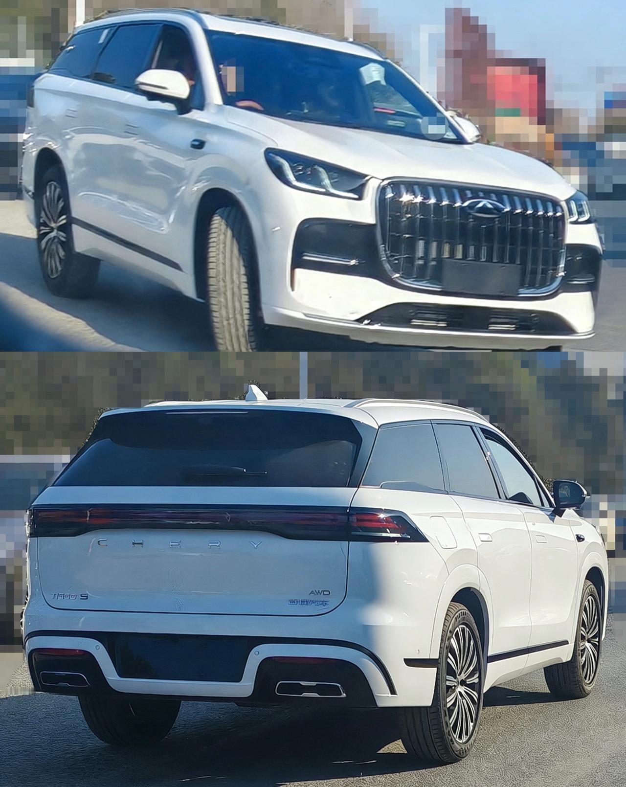 中期改款车型 前脸大灯调整更佳霸气， 尾部尾部灯改动，内饰大改动换装30寸中控屏