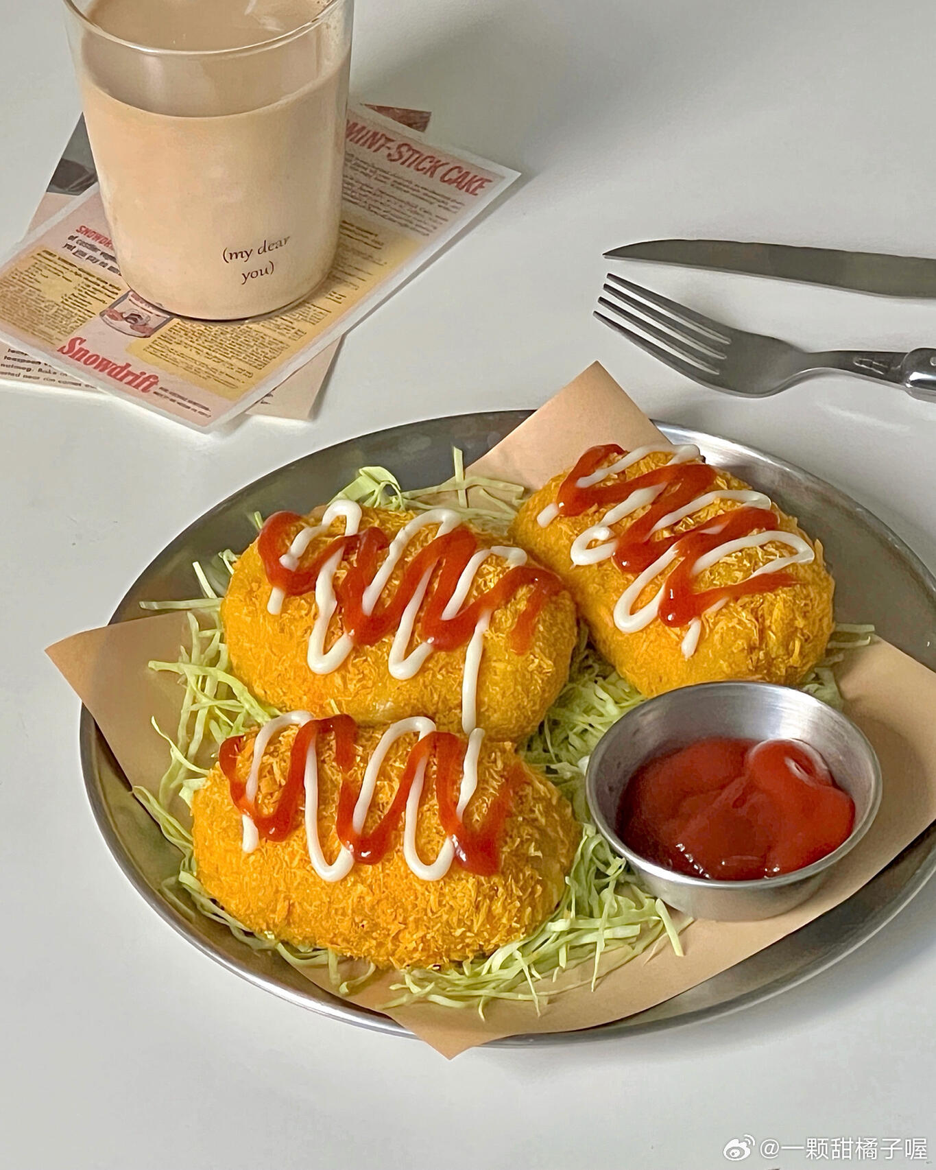我的美食日记[超话] 免油炸 | 低脂美味🔥日式可乐饼🍘·土豆🥔的又一神仙