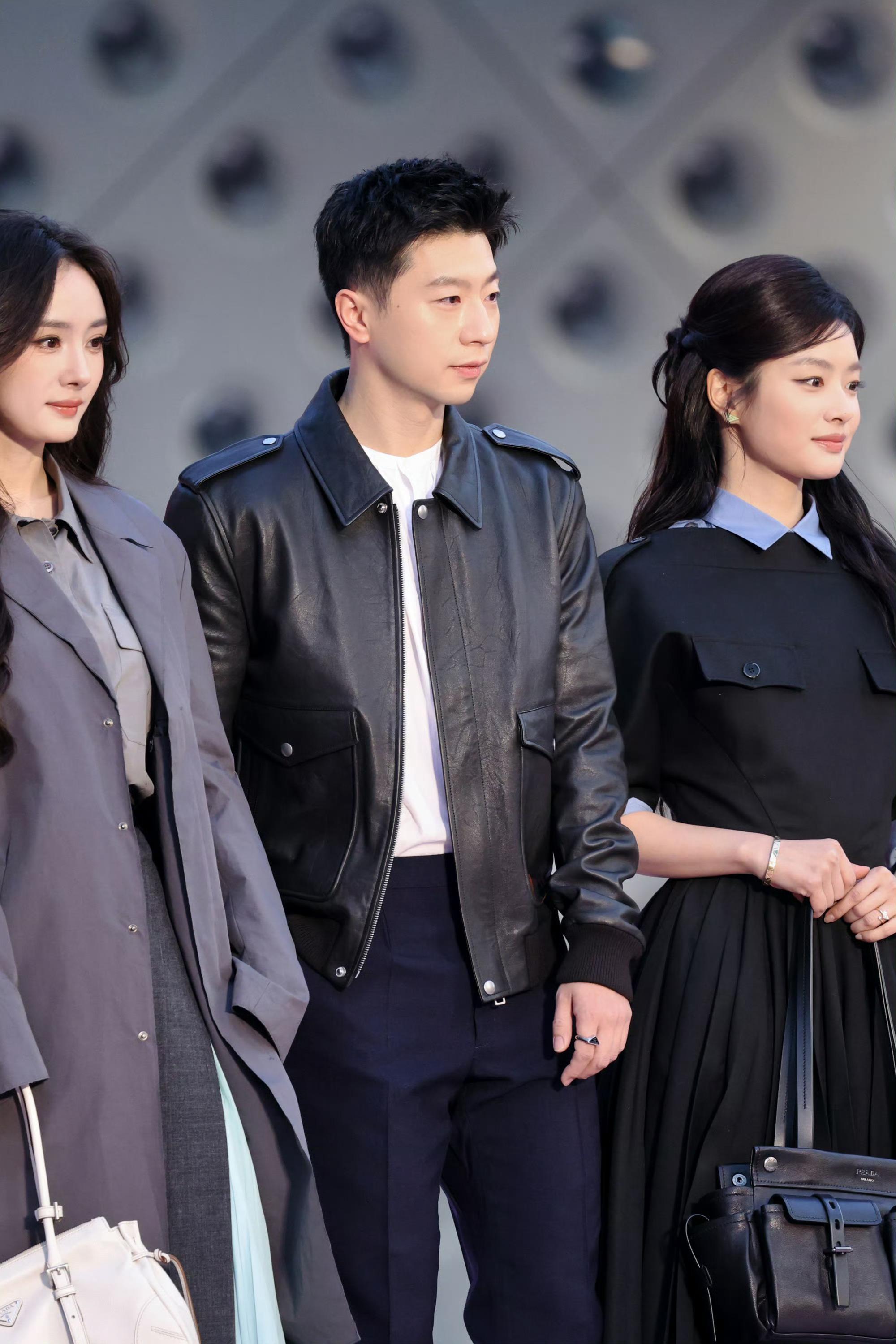 杨幂马龙徐若晗同框Prada选人的眼光已经进化了谢谢，代言人为国争光的美貌看了让