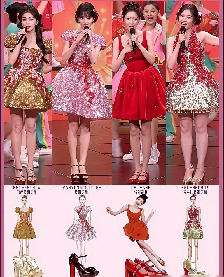 不逐浮华，方见真章：春晚亮片海里的一抹红
 
一年一度的春晚舞台，从来都是星光汇