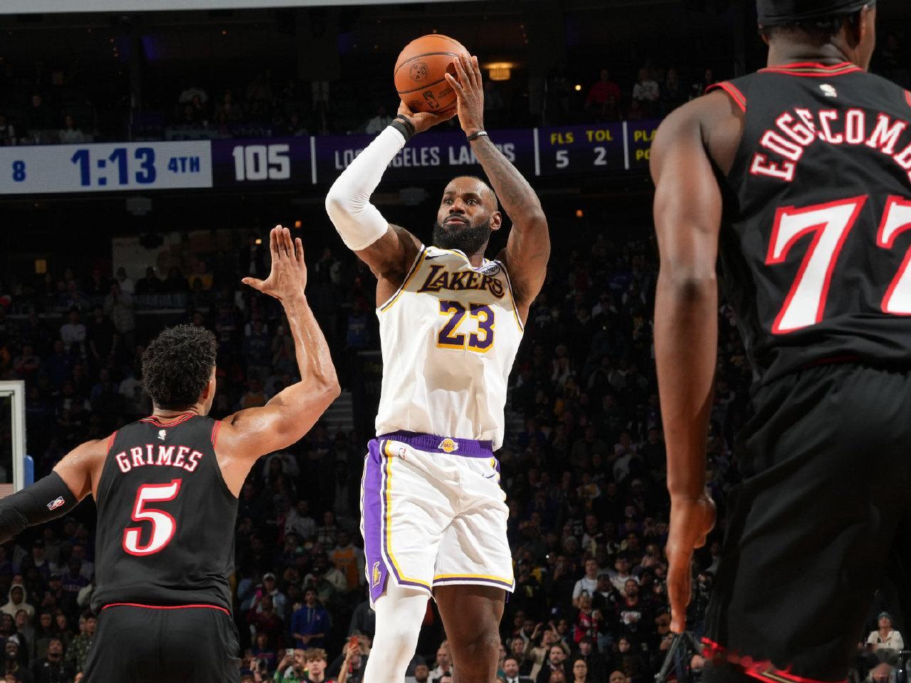 回到加密中心！ESPN预测明日76人vs湖人胜率: 76人42.1％，湖人57.