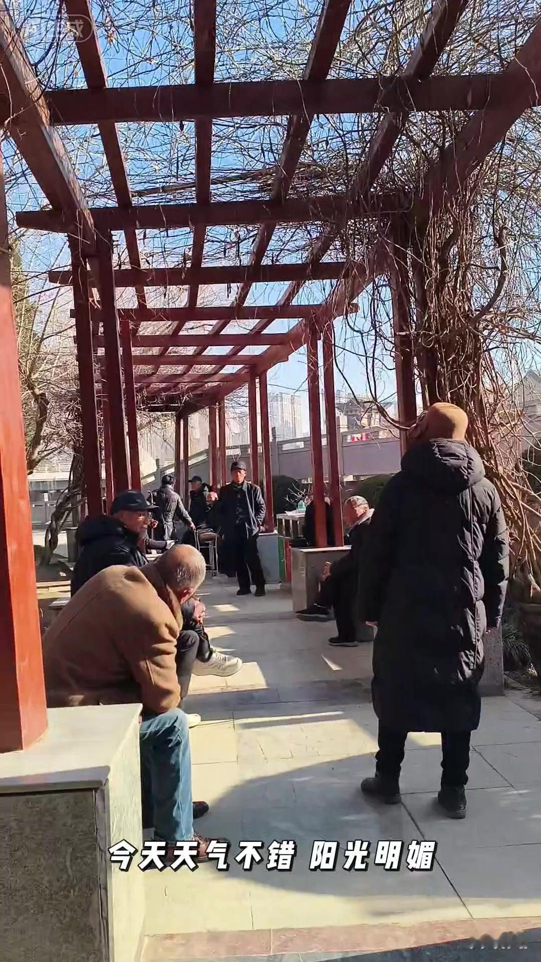 公园偶遇大爷大妈唱歌，这才是退休生活该有的样子！
🌞今天天气正好，阳光明媚，我
