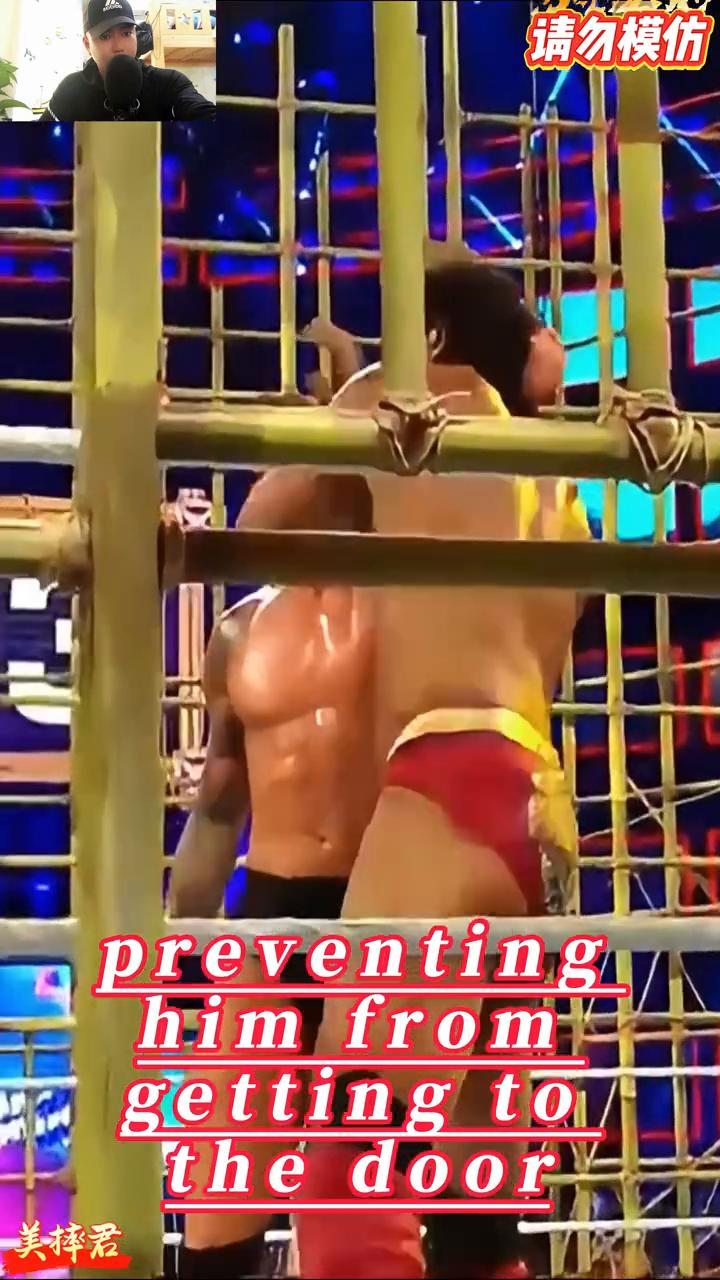想跑，Mahal preventing him from getting to 
