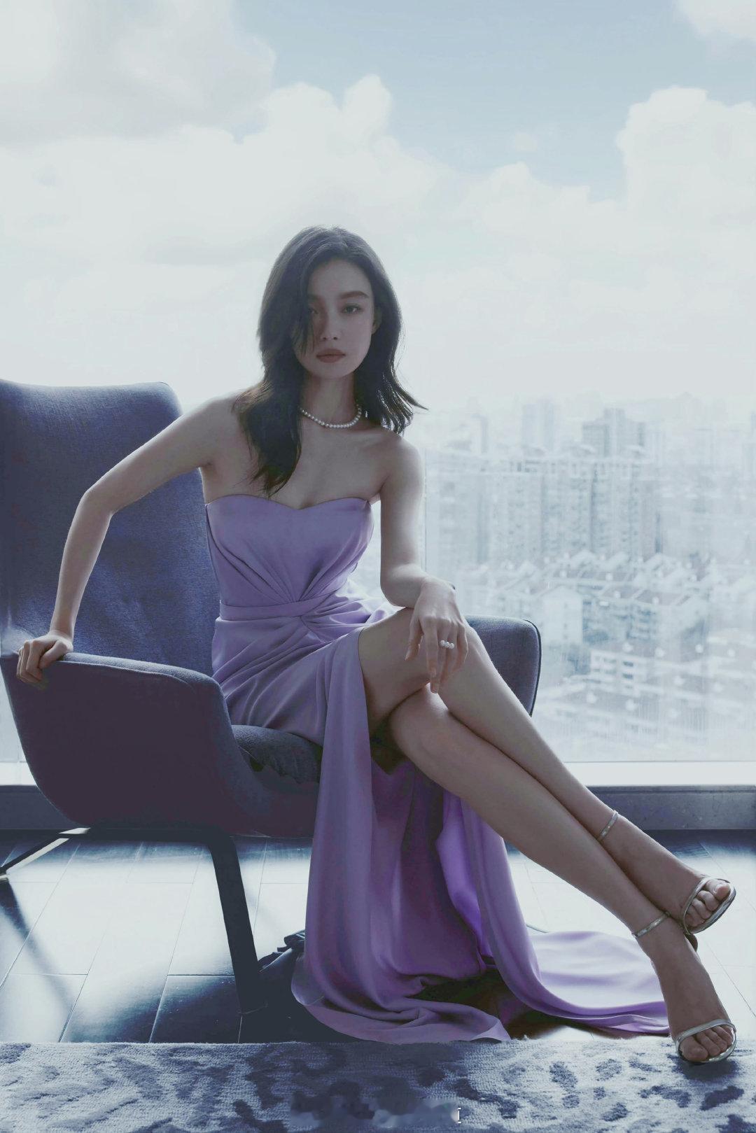 倪妮紫衣美人 ​​​