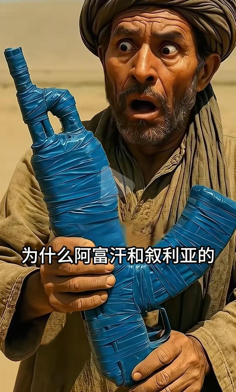 为什么阿富汗和叙利亚的步枪总是被一圈胶带缠住，把两个弹匣固定成双联弹匣
实战经验