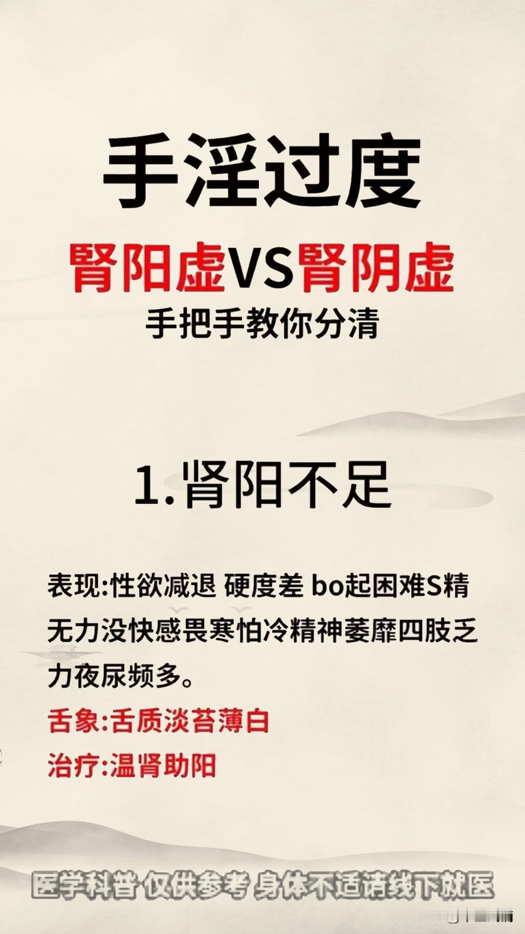 肾阳虚VS肾阴虚，手把手教你分清#中医##中医健康##舌诊#