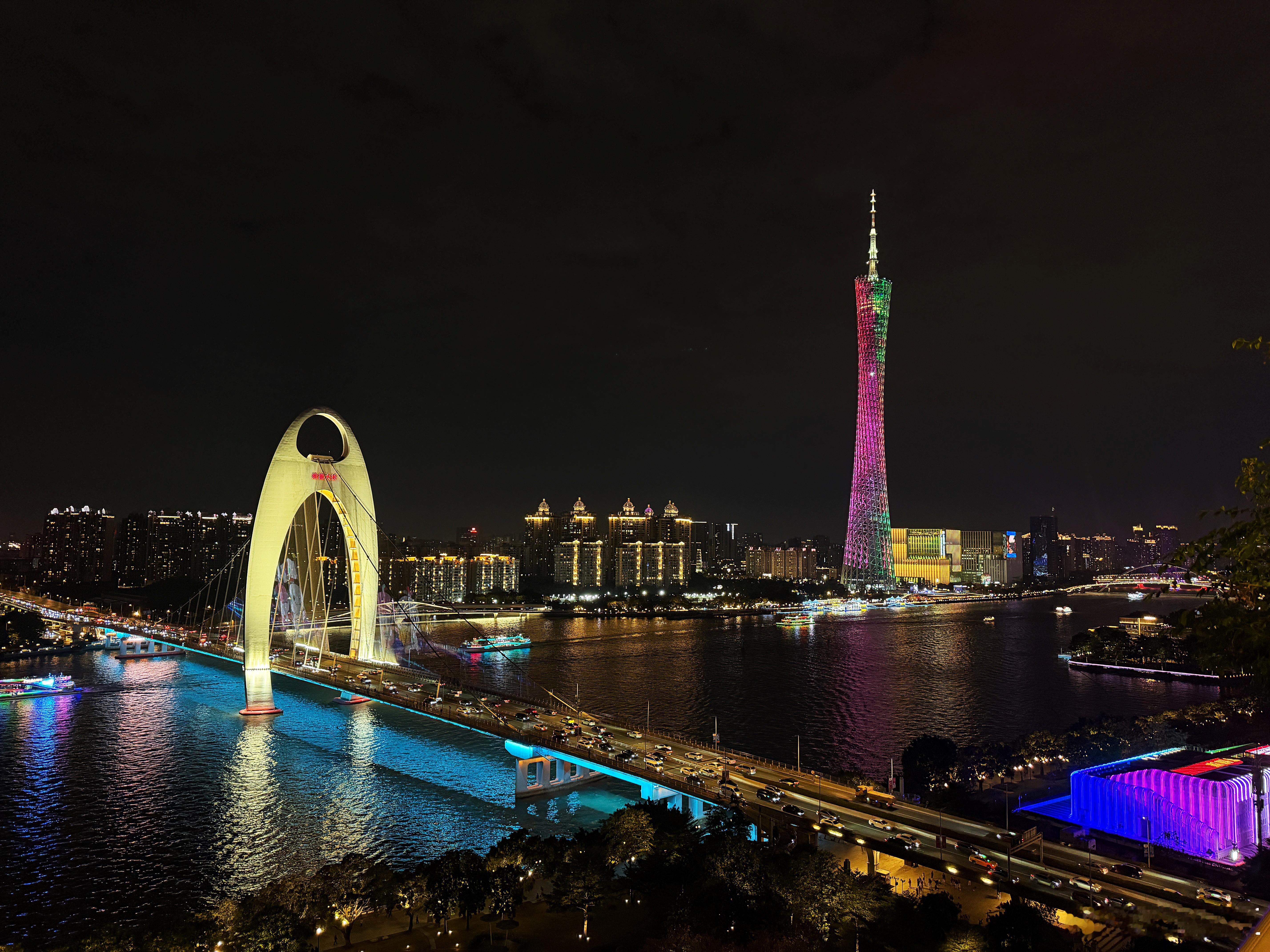 今日视野，绝佳太太太太太爱广州了！！！我的后台粉丝也是广州bb最多 爱你们[团圆