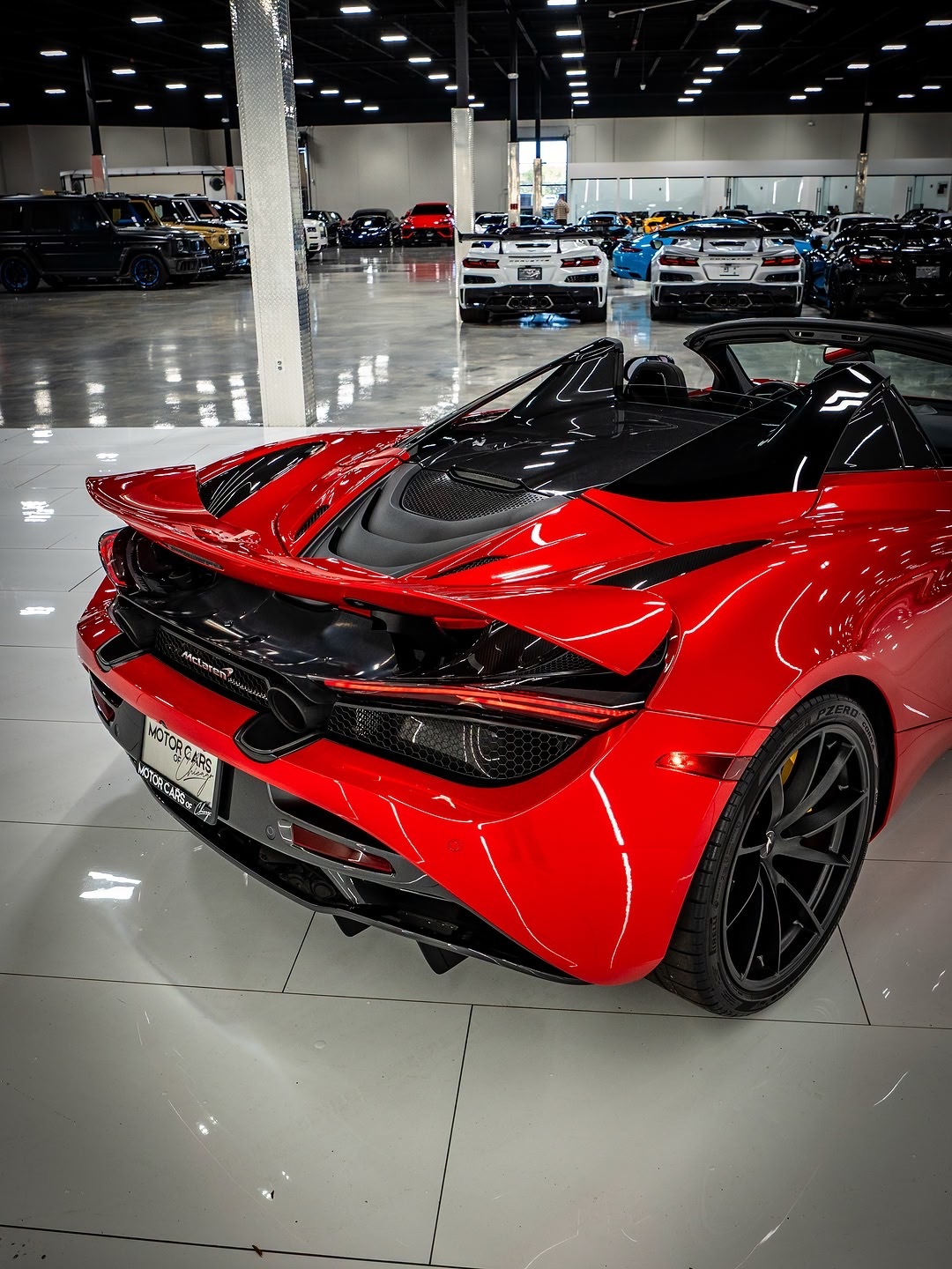 2022款迈凯伦720S Spider这一代真的是经典啊！🍷 红色♠️ 黑色迈
