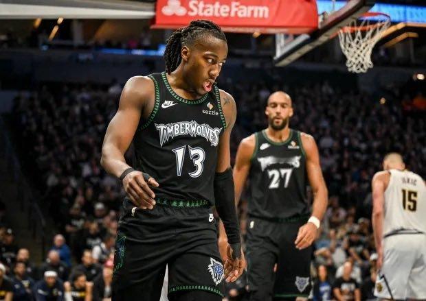 森林狼牛逼，多苏穆炸了。3-1赛点了，掘金危险了。掘金vs森林狼