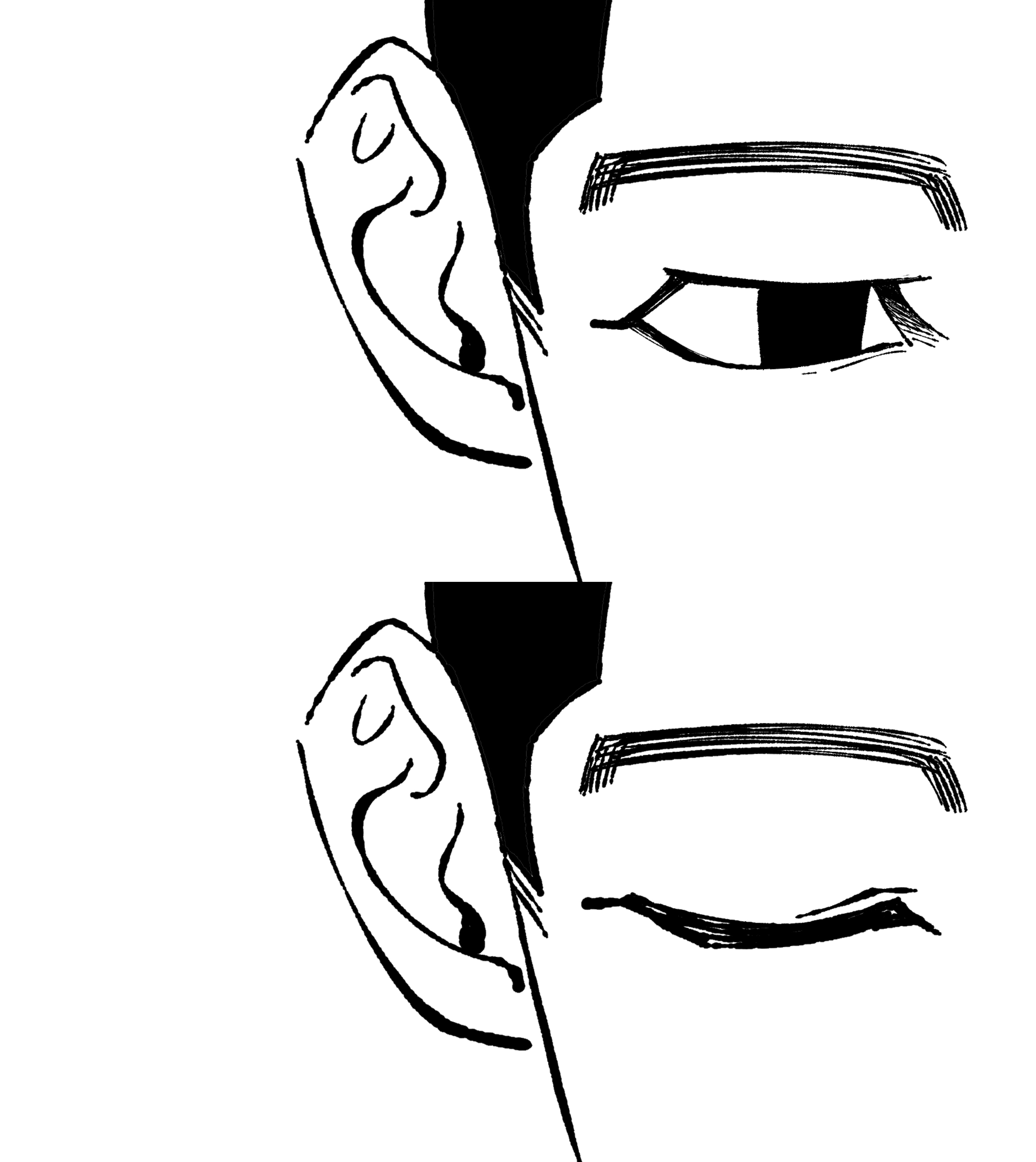 好久没发自己的东西了，发点画了一半的手书图好了٩( 'ω' )و ​​​