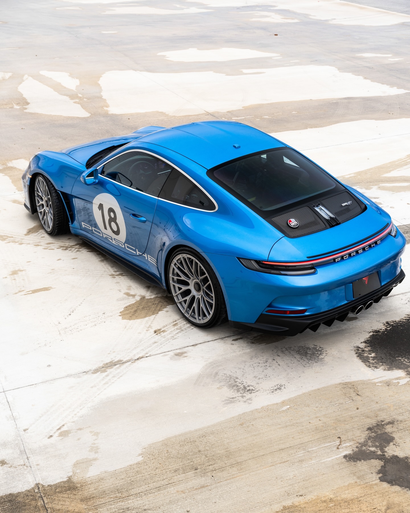 Porsche 911 S/T｜保时捷South Sea blue 