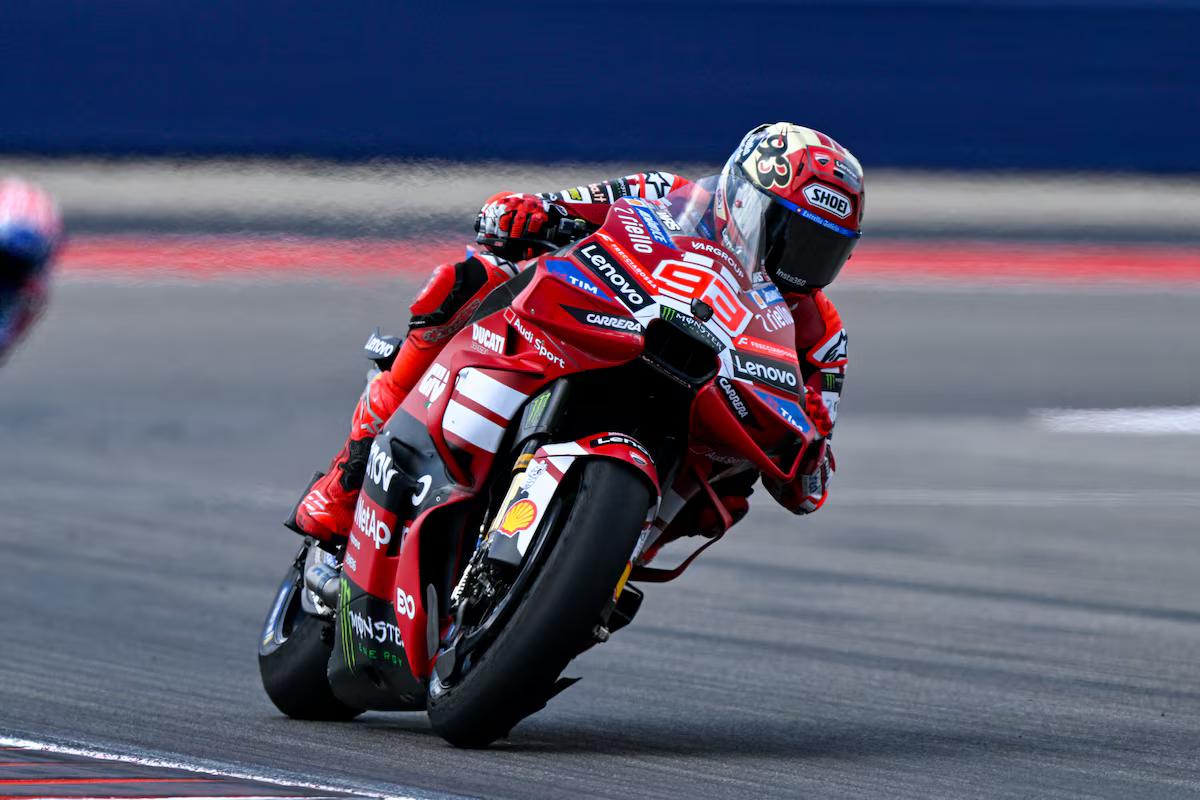 [To learn English]
Ducati's Marc Marquez