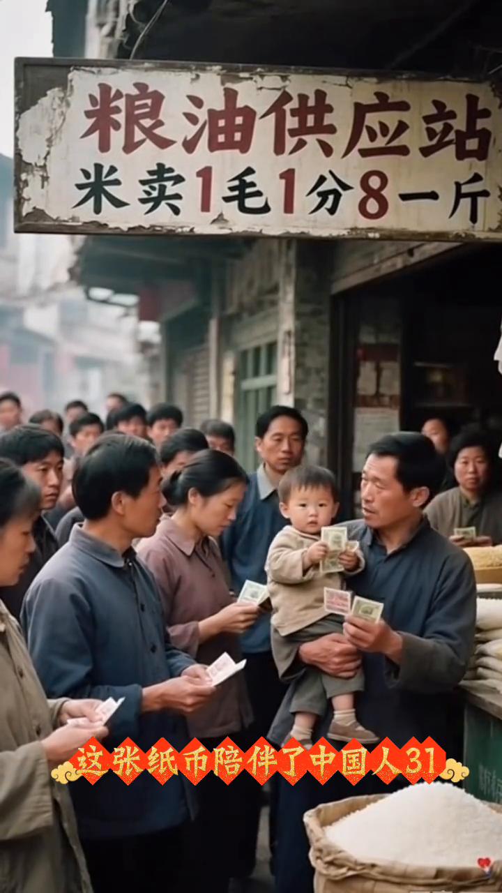 第三套人民币一元拖拉机纸币，1969年10月20日正式发行，2000年7月1日退