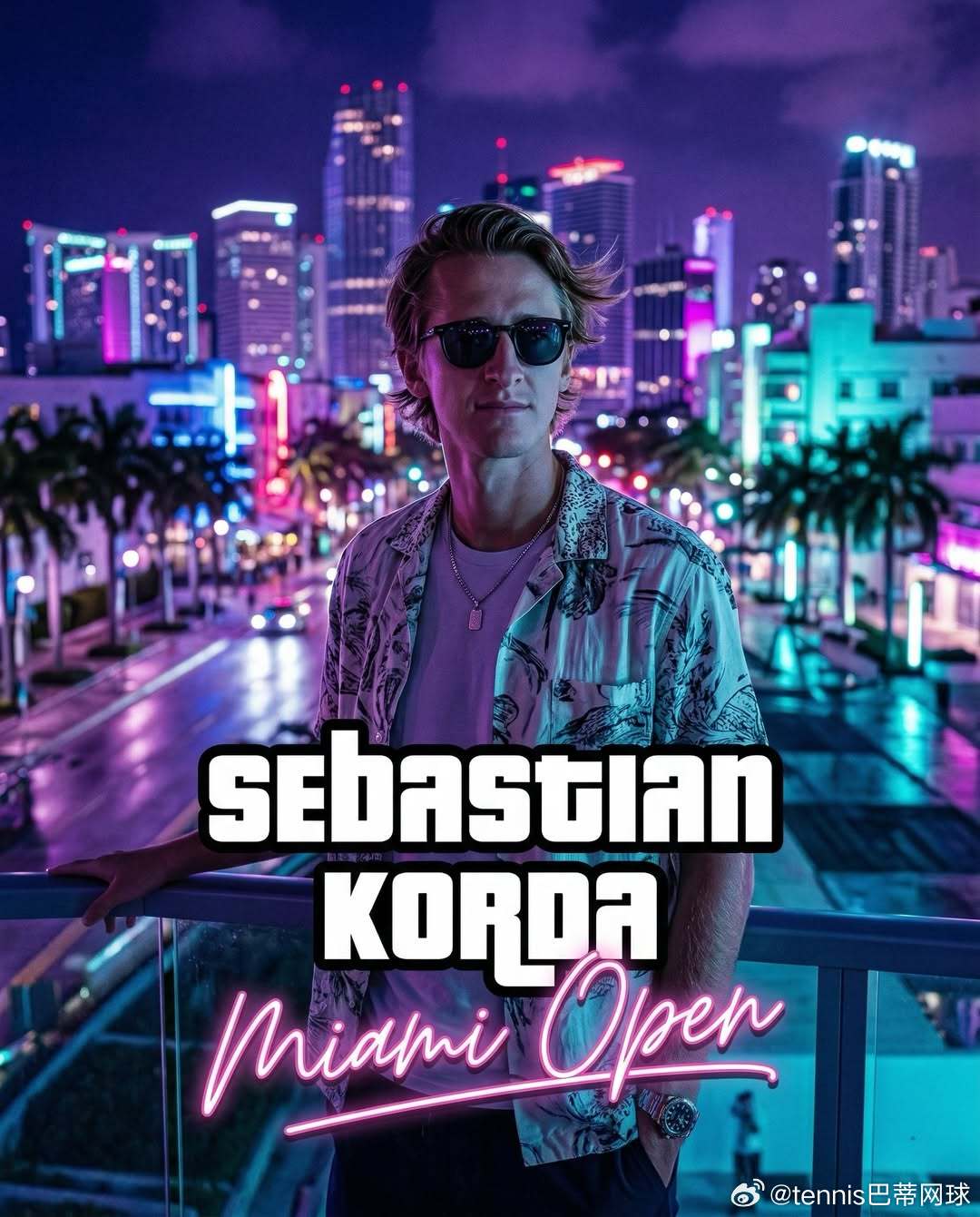 欢迎来到罪恶都市—迈阿密游戏《GTA：罪恶都市》经典场景Ai制作，梅总看上去最邪