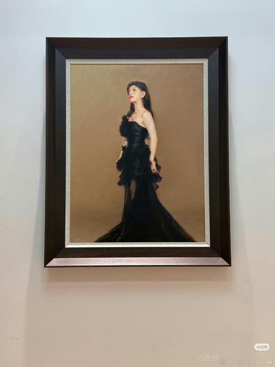 哦豁，赵露思的画像获得了莫奈国际艺术奖金奖🎉 粉丝好优秀啊 