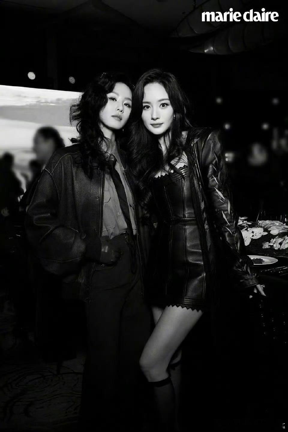 嘉人内场合影 ｜ 杨幂&刘诗诗 
