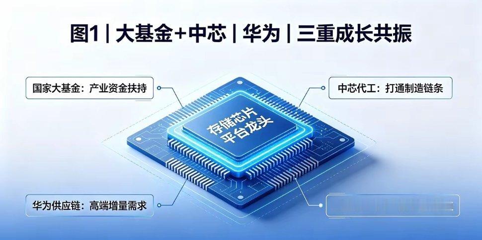 三重成长共振！存储芯片平台龙头完整逻辑拆解一、四大核心支撑逻辑1. 国家大基金持