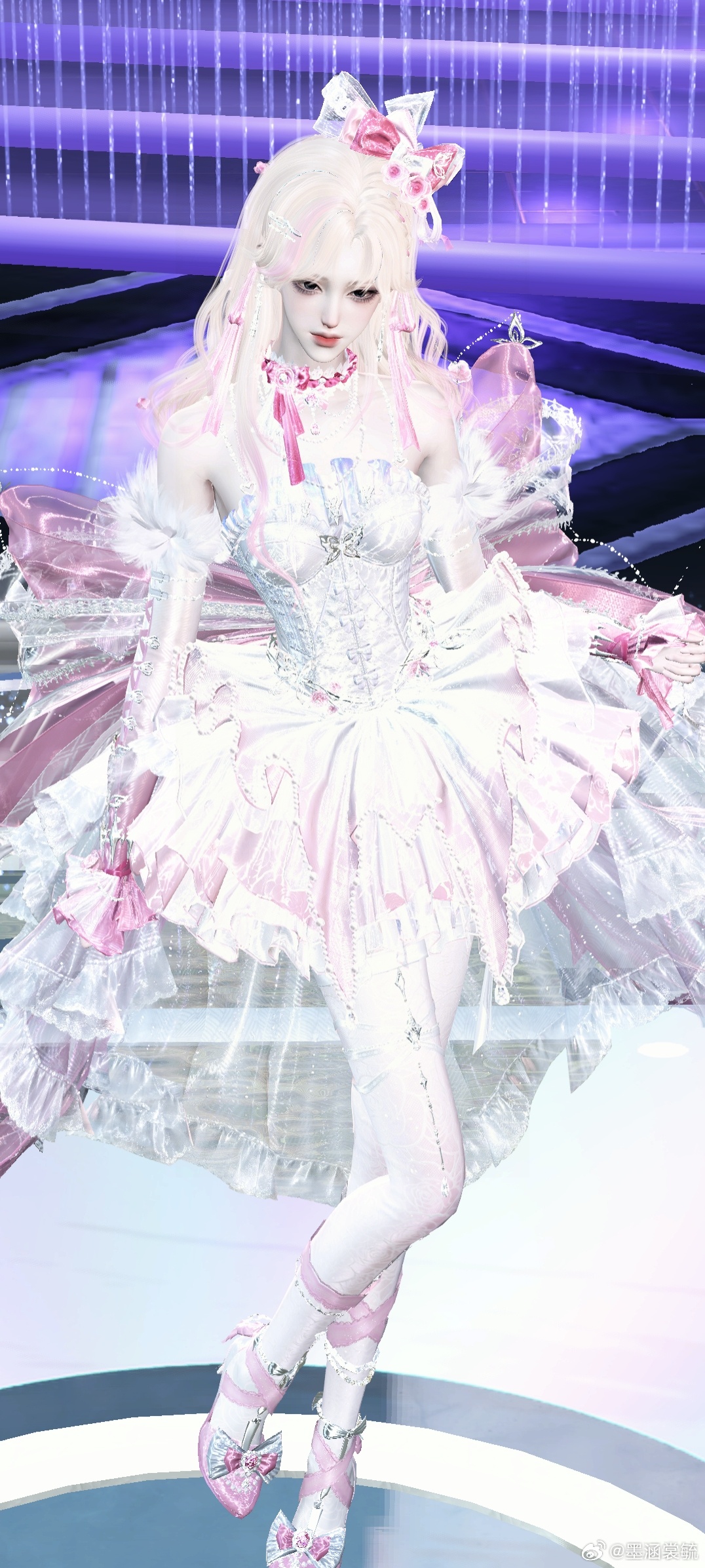 逆水寒手游 颜值担当，在线发光～逆水寒手游超话创作官mmo游戏