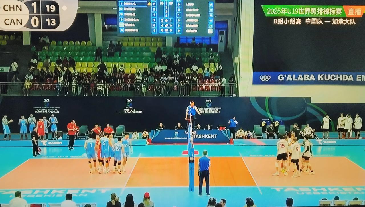 中国U19 男排和韩国男排进行了一场16进8的比赛，结果韩国队以3:0战胜了中国