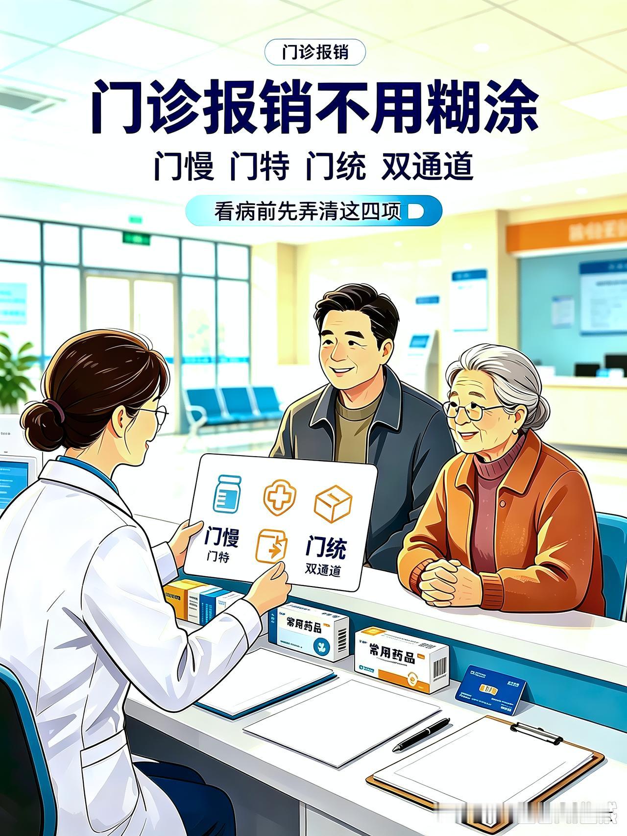 【交了多年医保一直吃亏！门诊这4种报销，9成普通人都分不清】
 
很多人交了十几