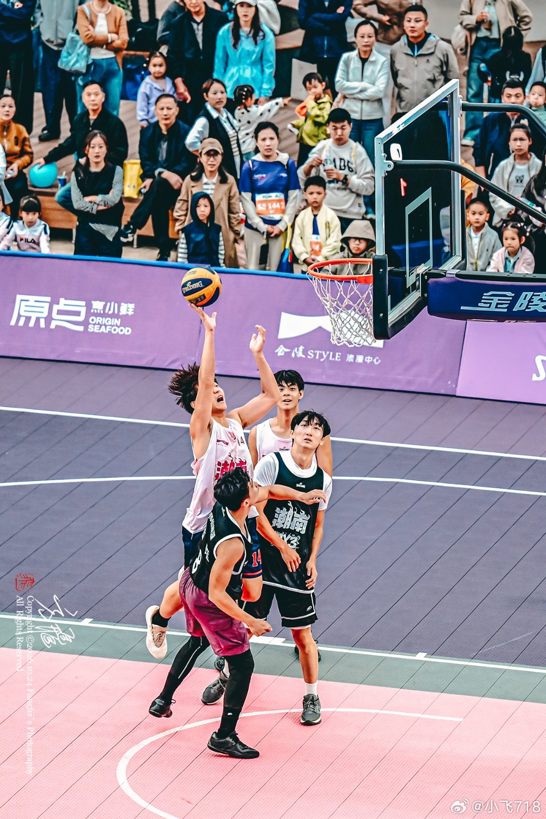 金陵style潮南·高校篮球争霸赛3×3 ​四强晋级赛  ​​​