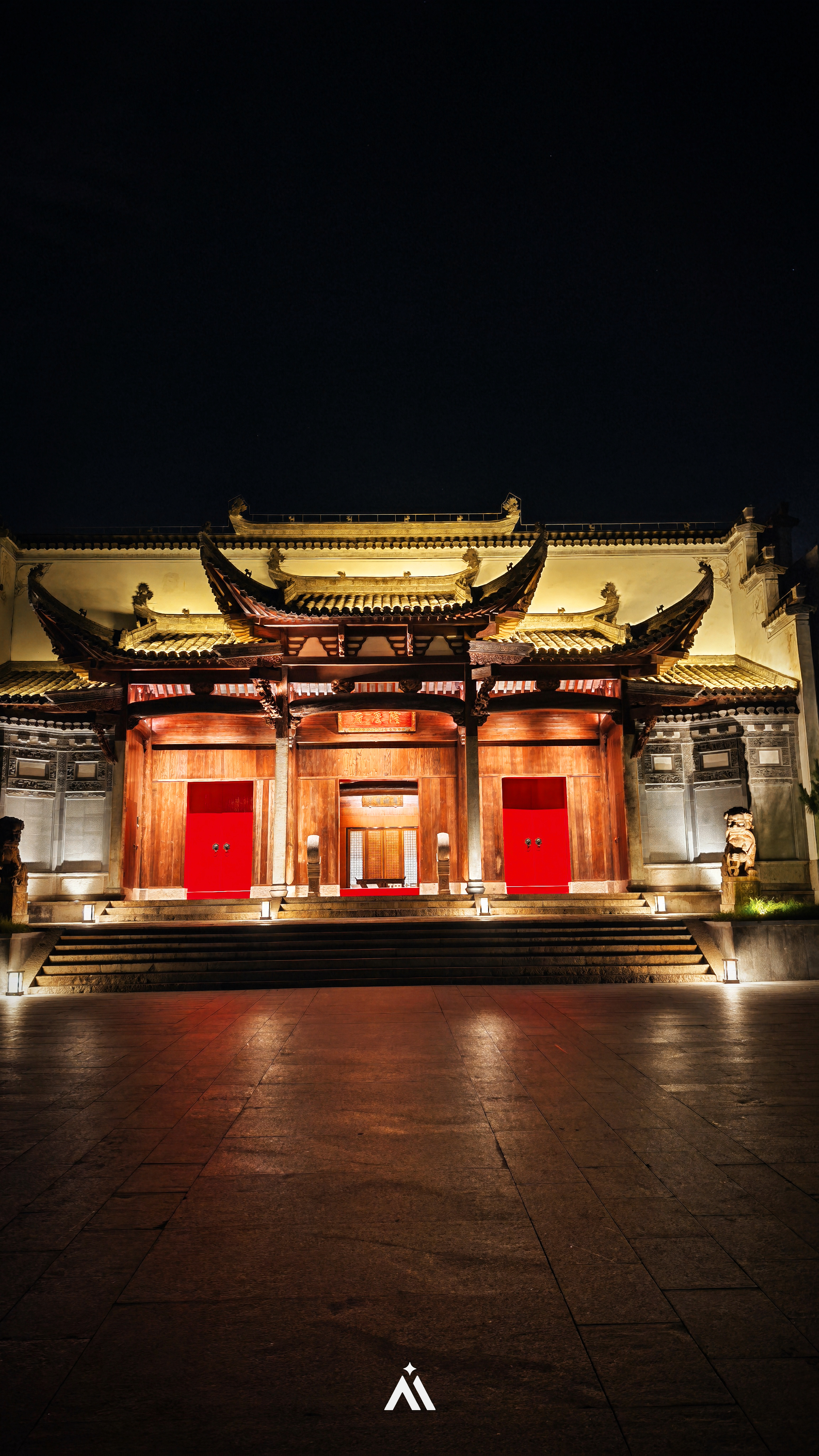 手机简单拍了几张这家酒店，跟个古建筑一样 北京·北京世园璞燊酒店