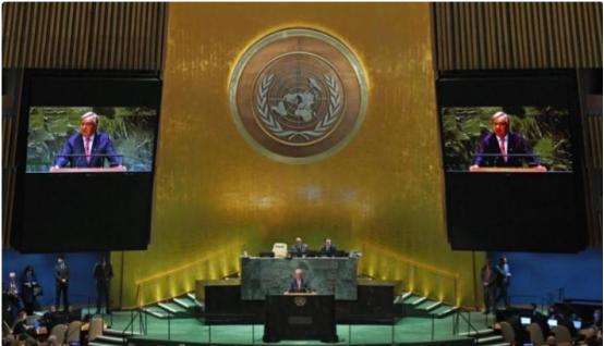 75年来头一遭，中方当着193国面，扒掉美遮羞布！联合国这次终于把一条用了75年