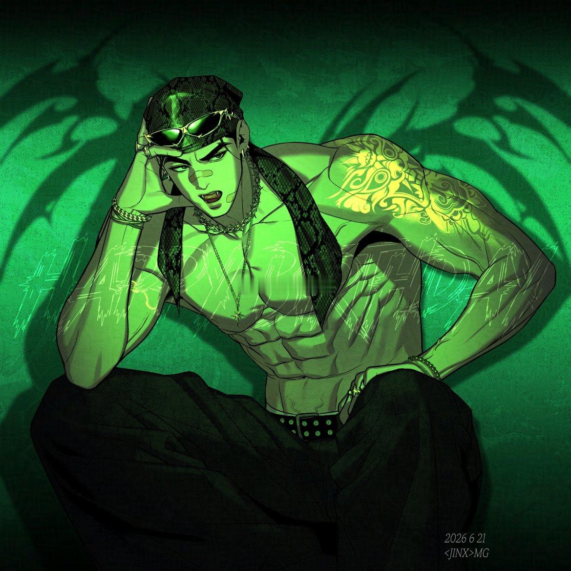 韩漫魔咒魔咒 新贺图周宰京生日快乐🎂2026也继续爱你