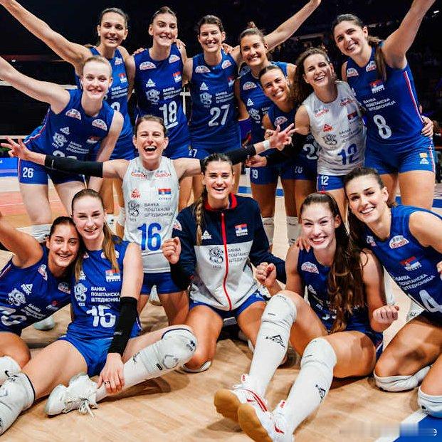 排球 ⚡️ 🇷🇸 塞尔维亚女排结束了在中国举行的世界排球联赛（VNL）第一周
